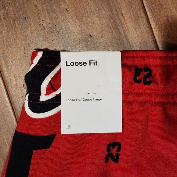 Nike Air Jordan Sweatpants Joggers AOP Women's Medium Loose Fit DD9298-687 NWT - Picture 3 of 4